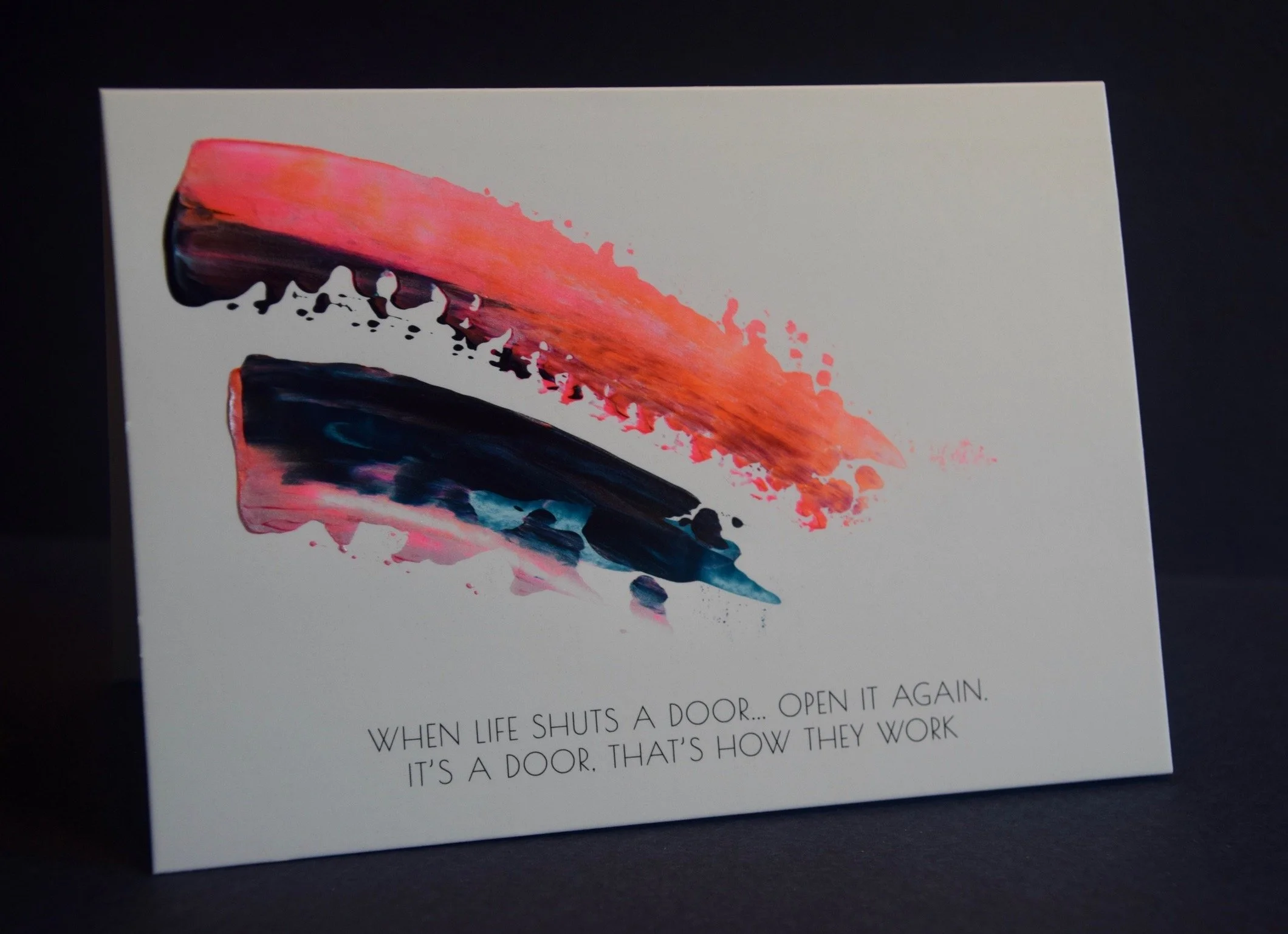 When life shuts a door