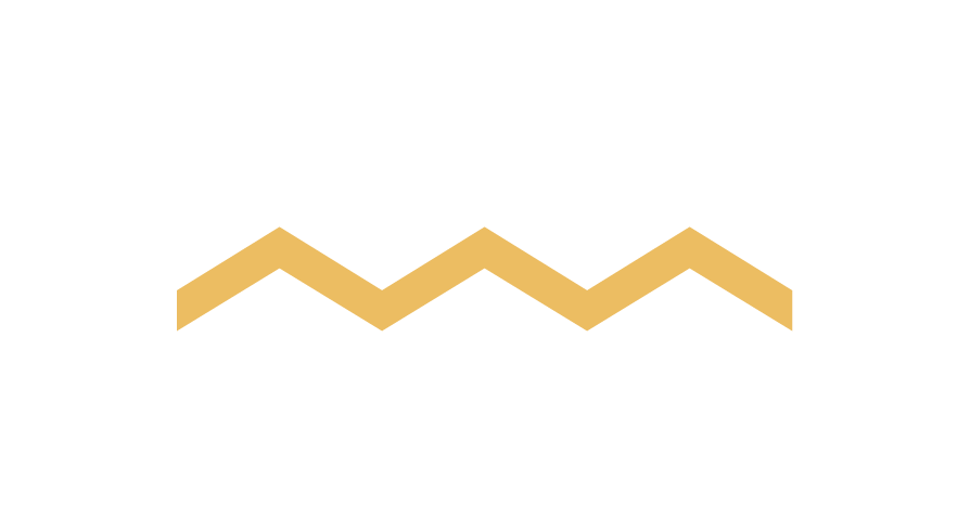 Une carte illustrée représentant un symbole de connectivité ou de réseau, avec une ligne ondulée dorée sur un fond noir.