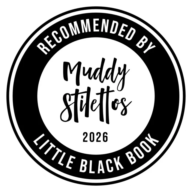 Recommended by Muddy Stilettos Little Black Book