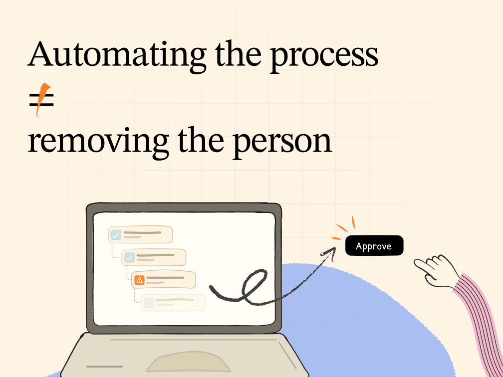 Removing the manual work isn't the same as removing the judgement