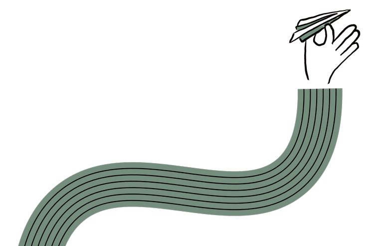 Decorative arm illustration
