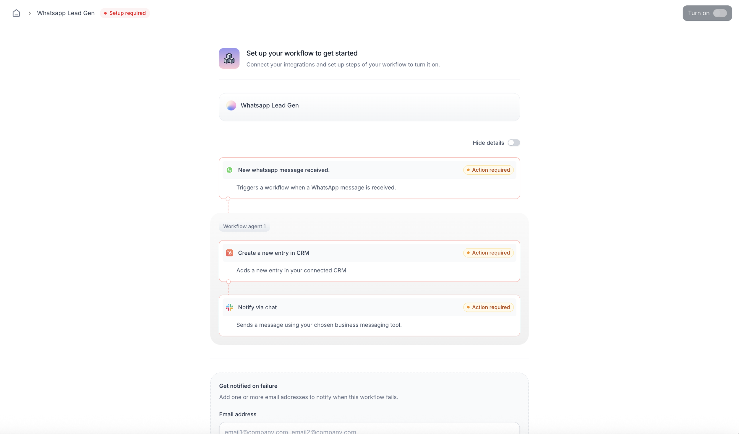 Senttr demo