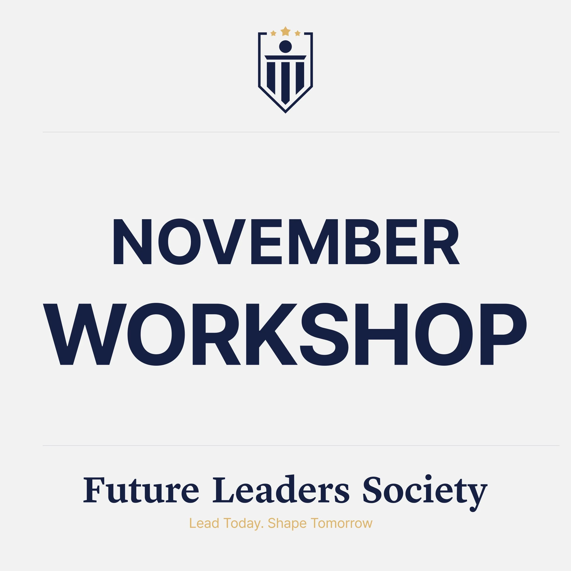 November Workshop