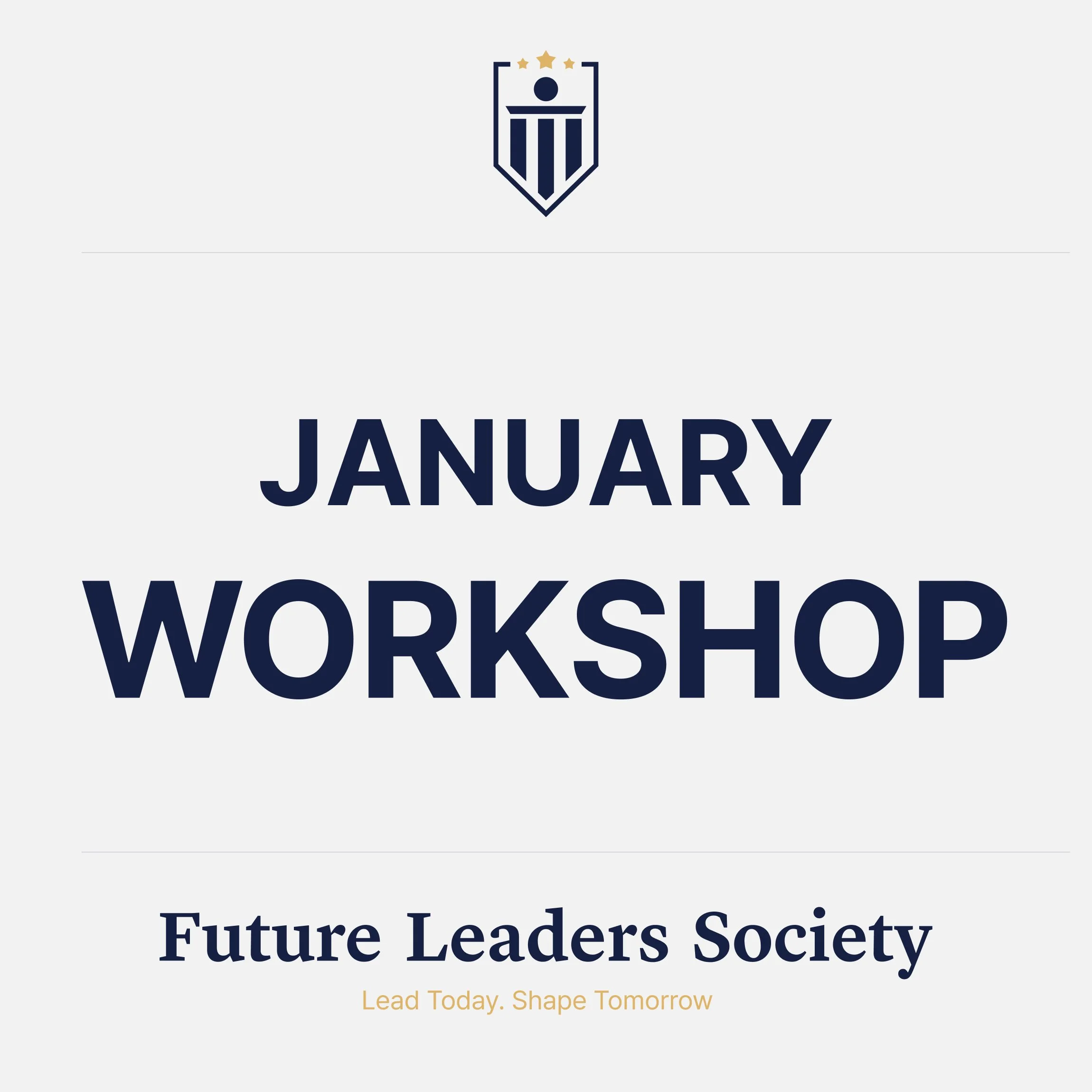 January Workshop