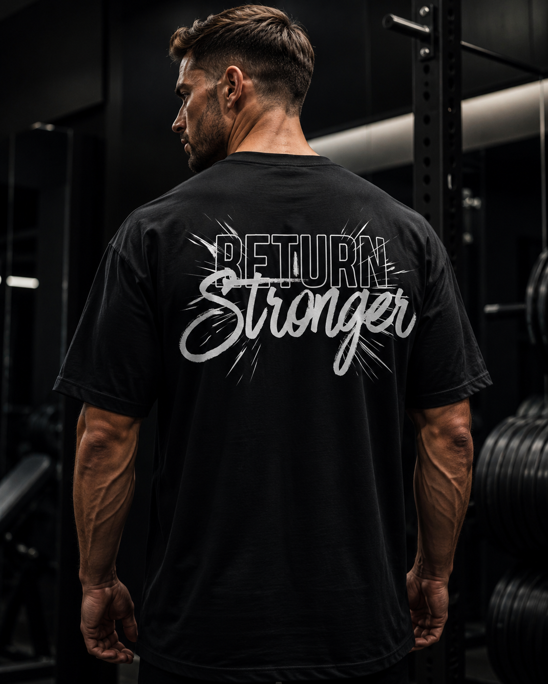 Return Stronger Oversized Tee