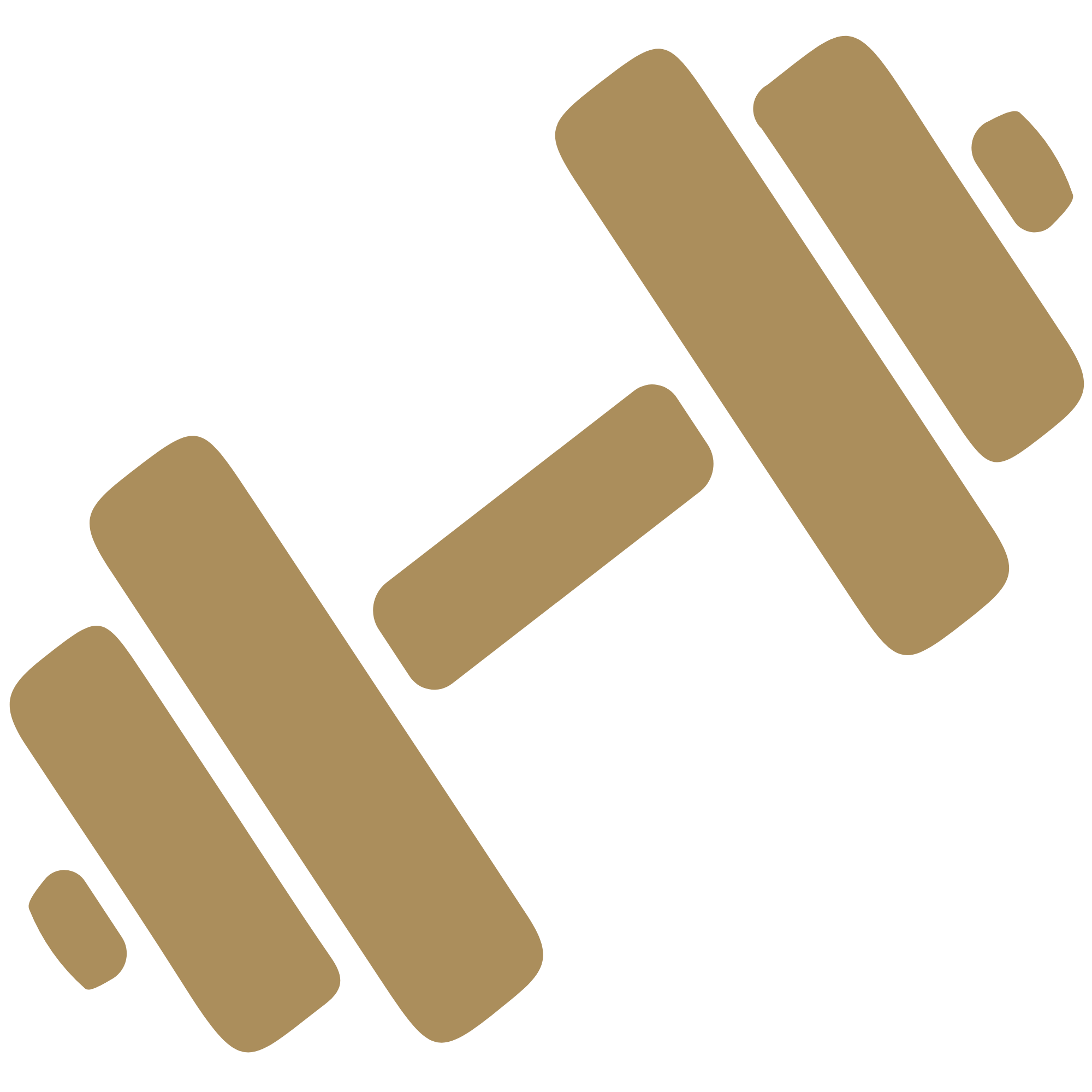 Illustration of stacked brown bars with a black background.