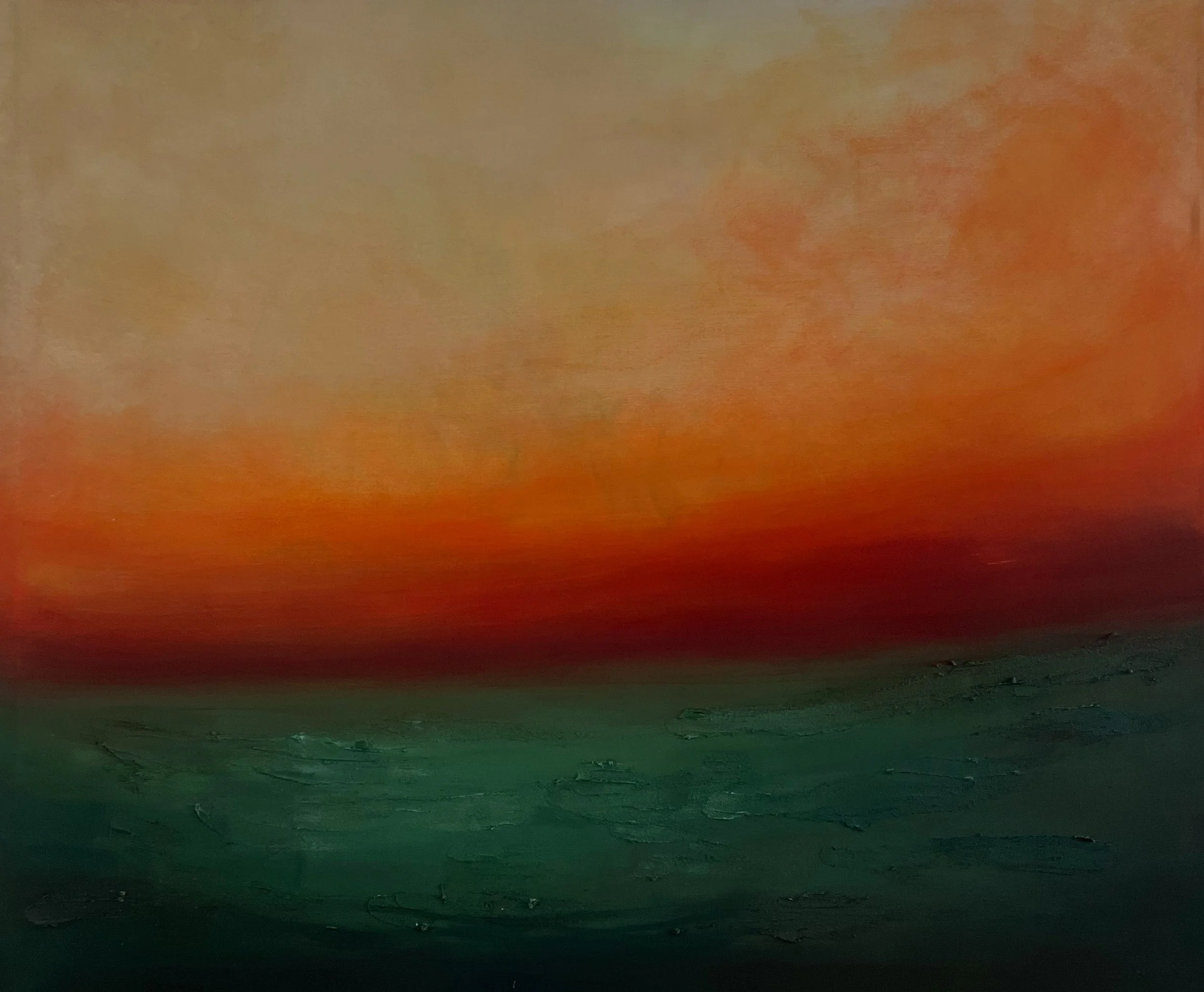 Elsewhere - Acrylic on canvas, 145x125cm, 2026