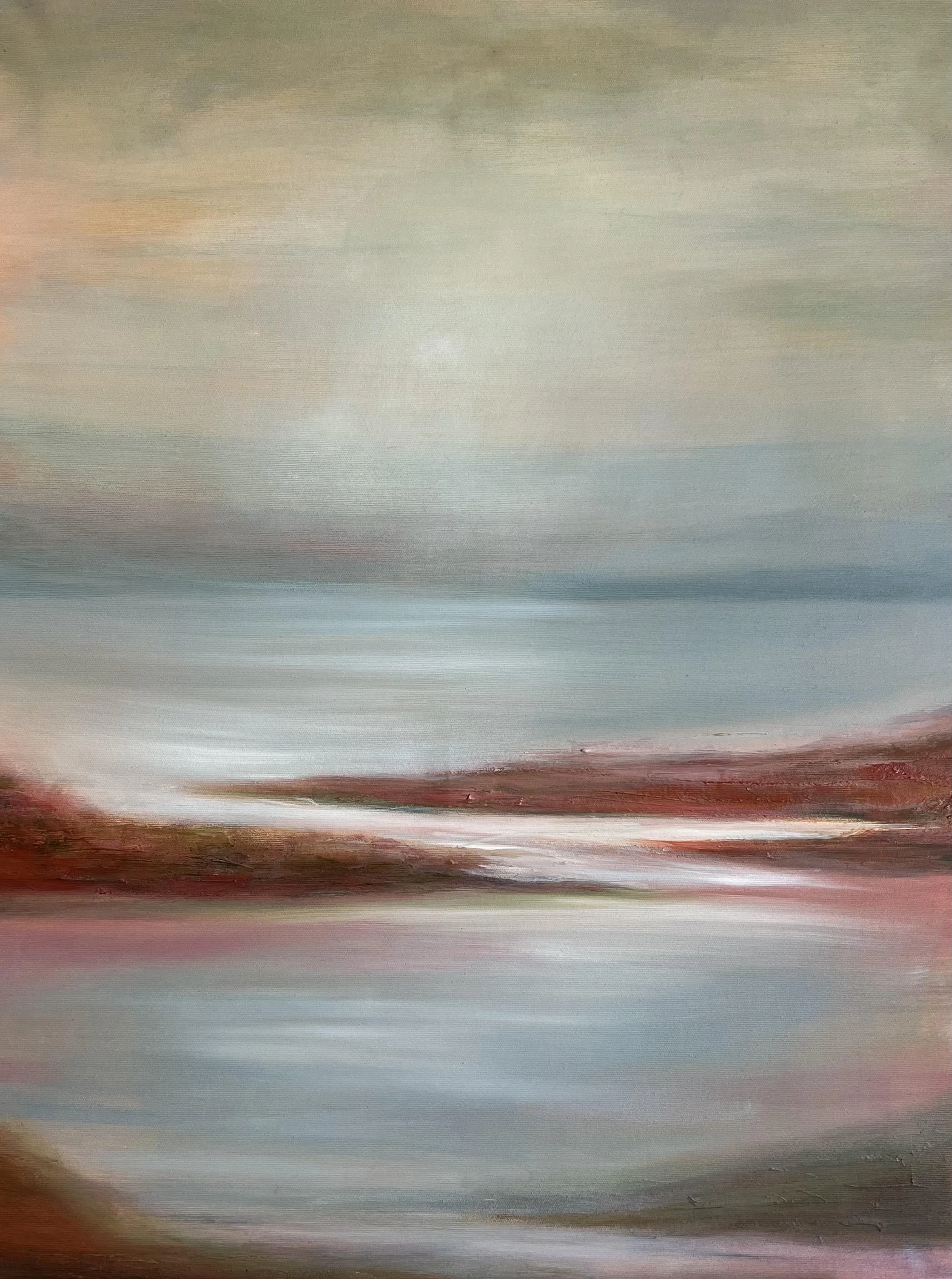 As it is - Oil and Acrylic on canvas, 90x70cm (Available)