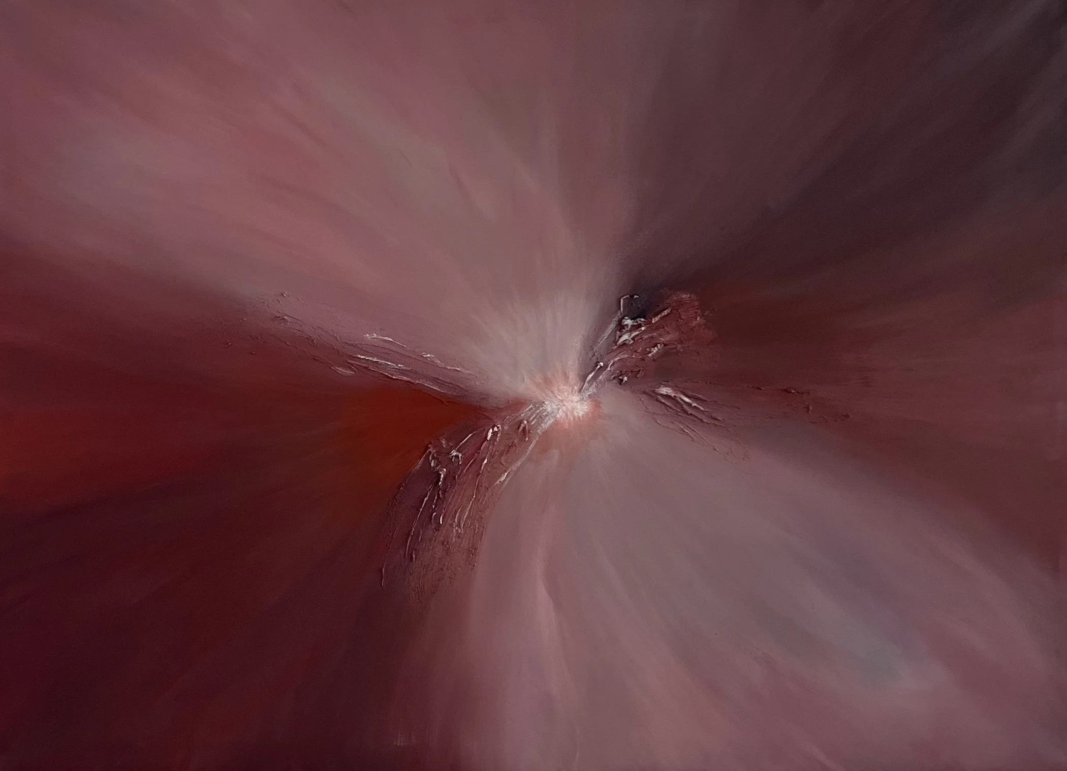 In the quit becoming - Acrylic on canvas, 140x100cm, 2026