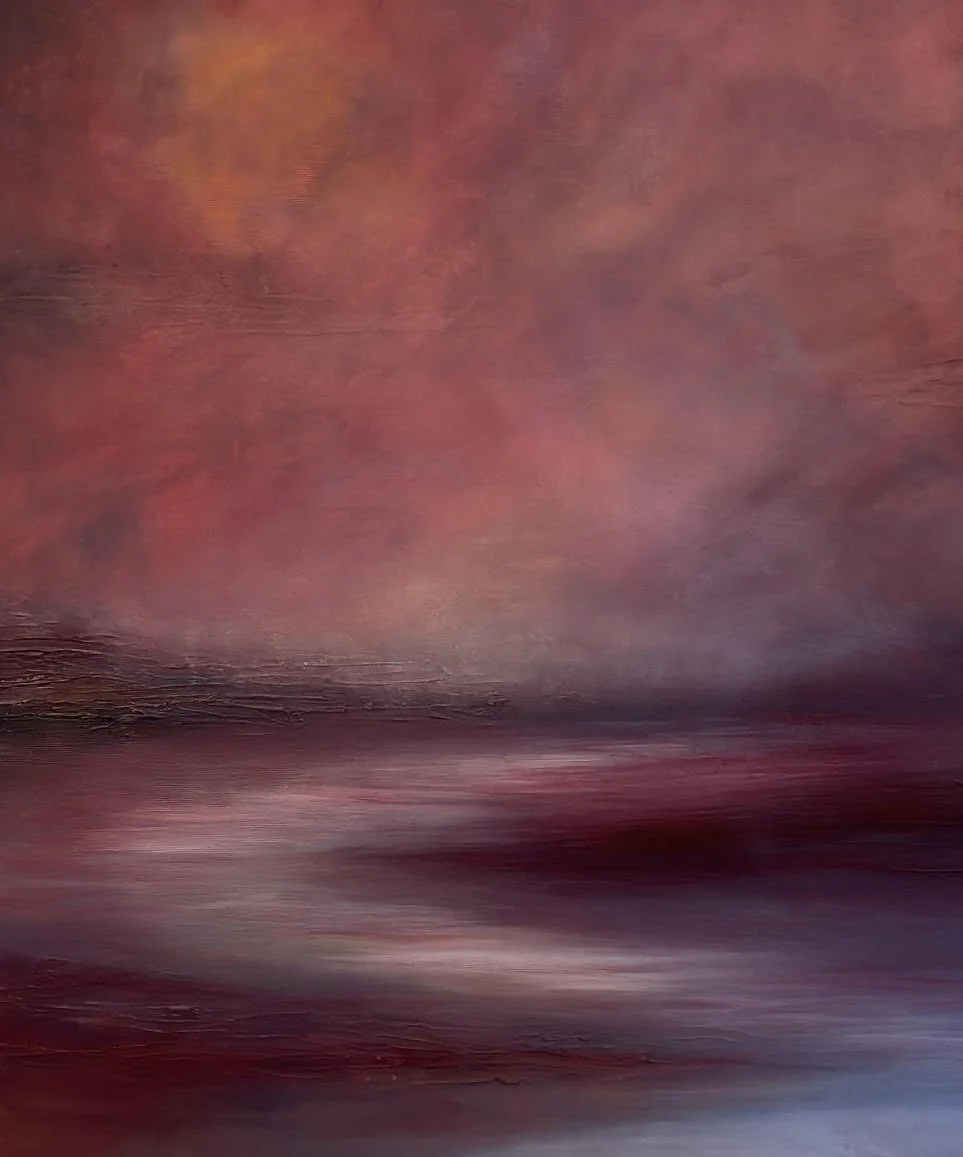 Is it this way? - Oil and Acrylic on Canvas, 75x60cm (Available)
