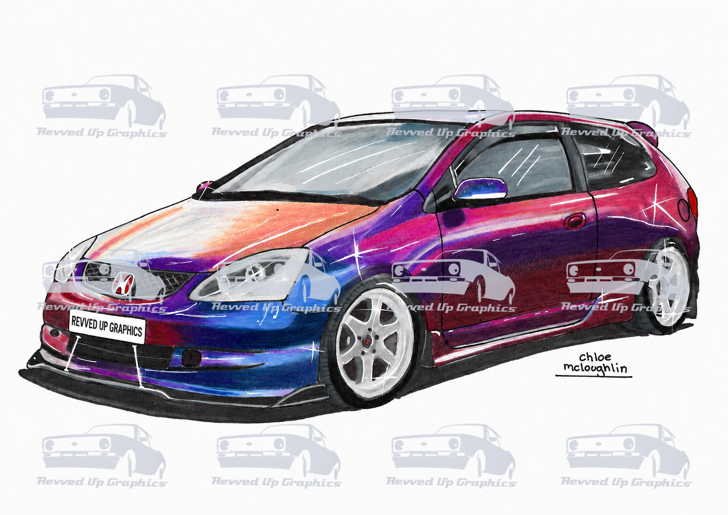 HONDA CIVIC EP3 TYPE R – PRINT