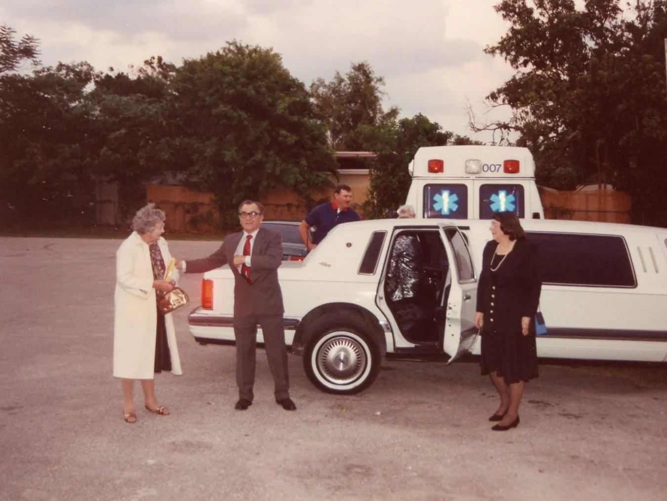 John, Mary Boden (Long Time Family Friend) & Mary's Friend (Name Unknown)