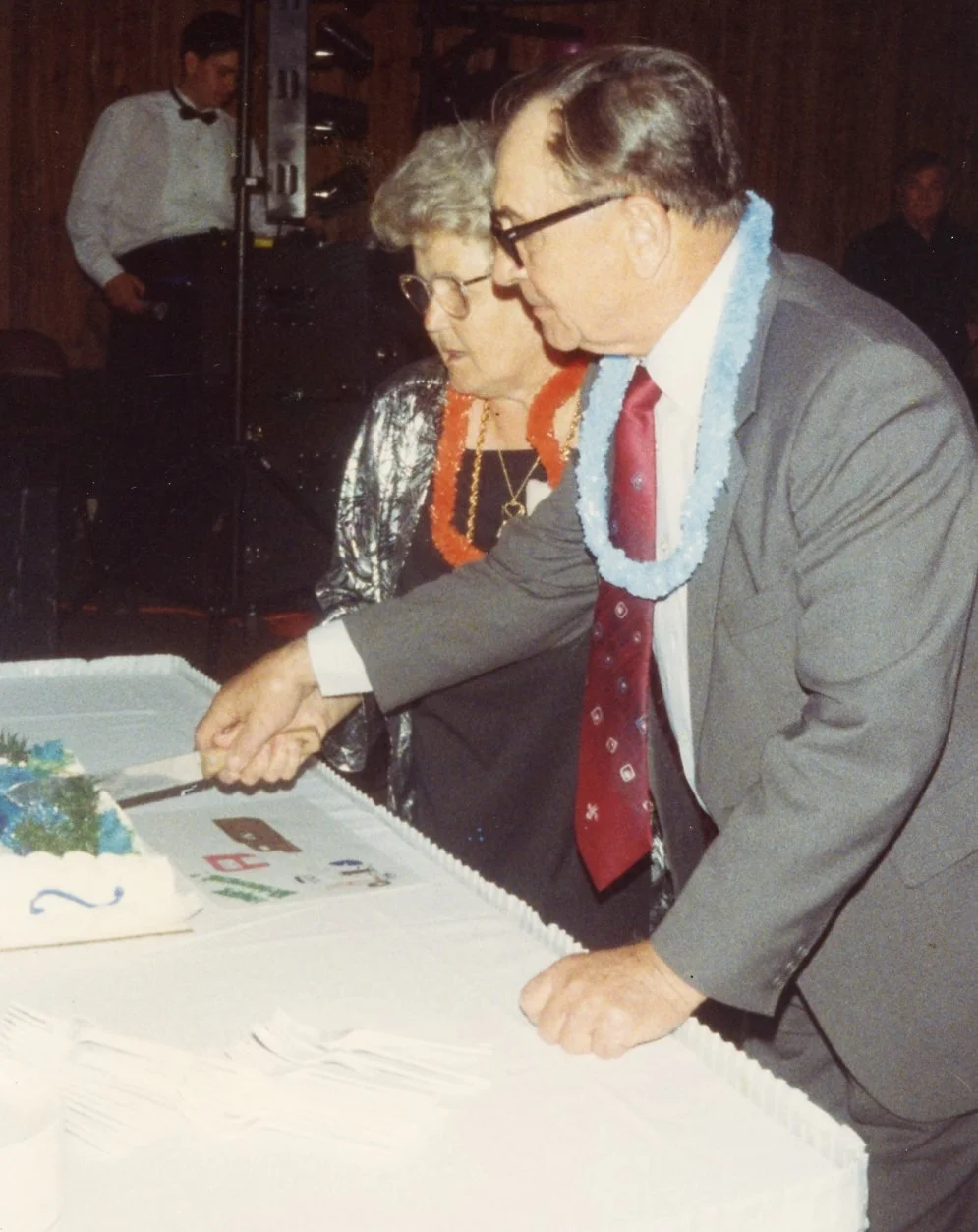 Time to cut the cake!