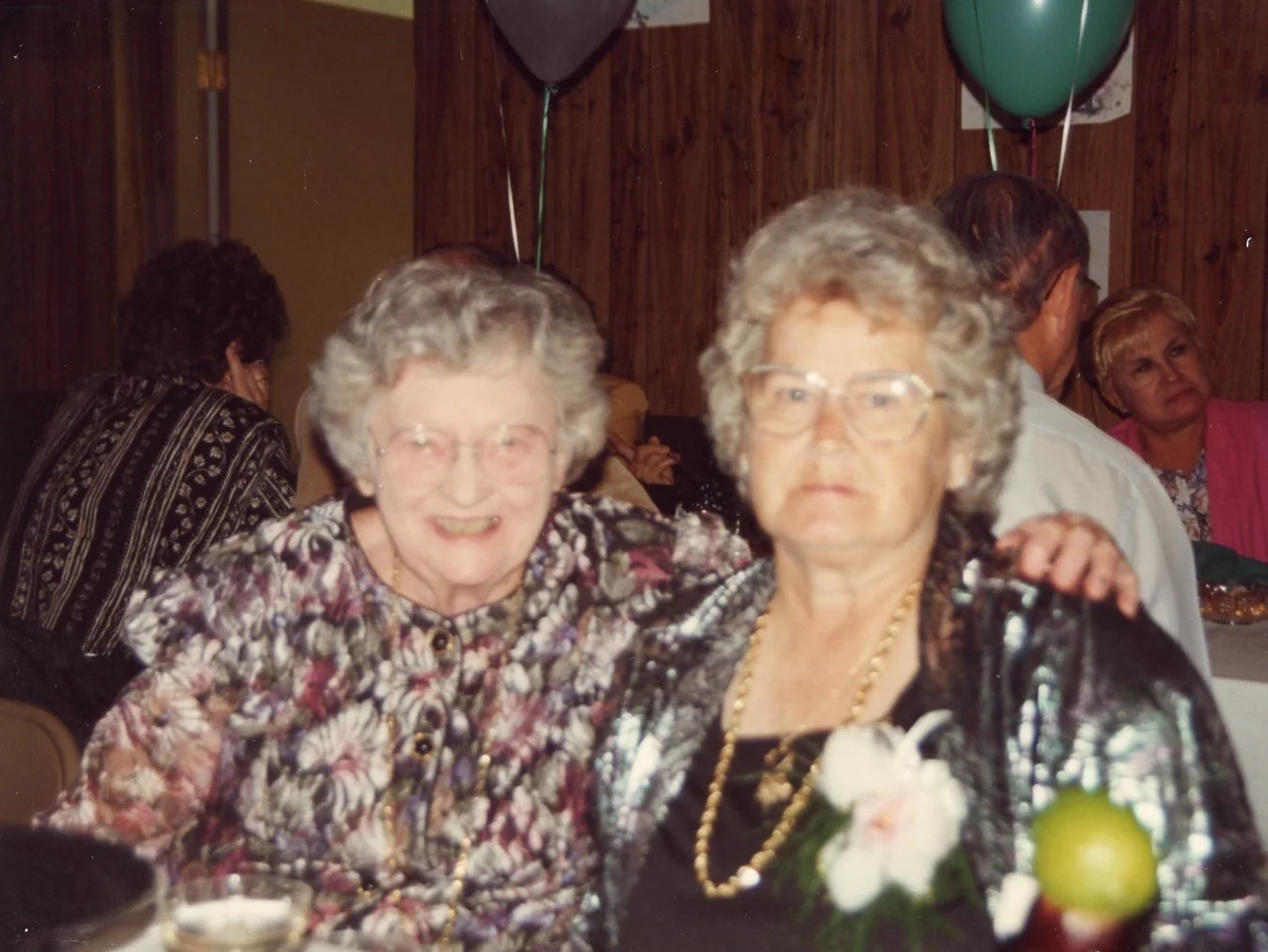 Anna with Mary Boden