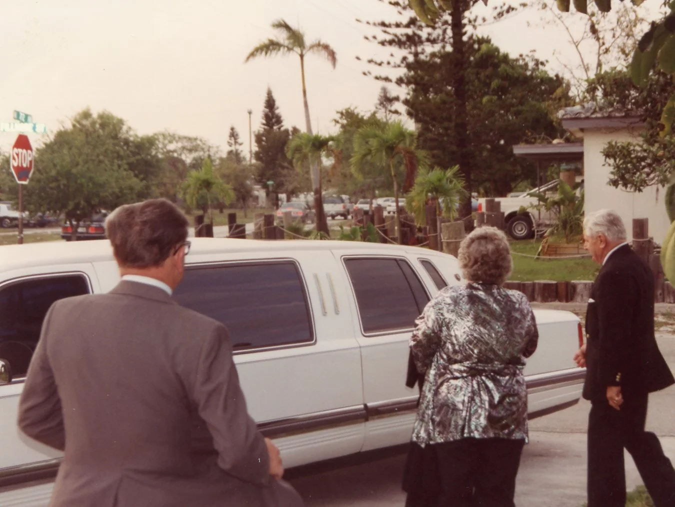 The Limo Arrives