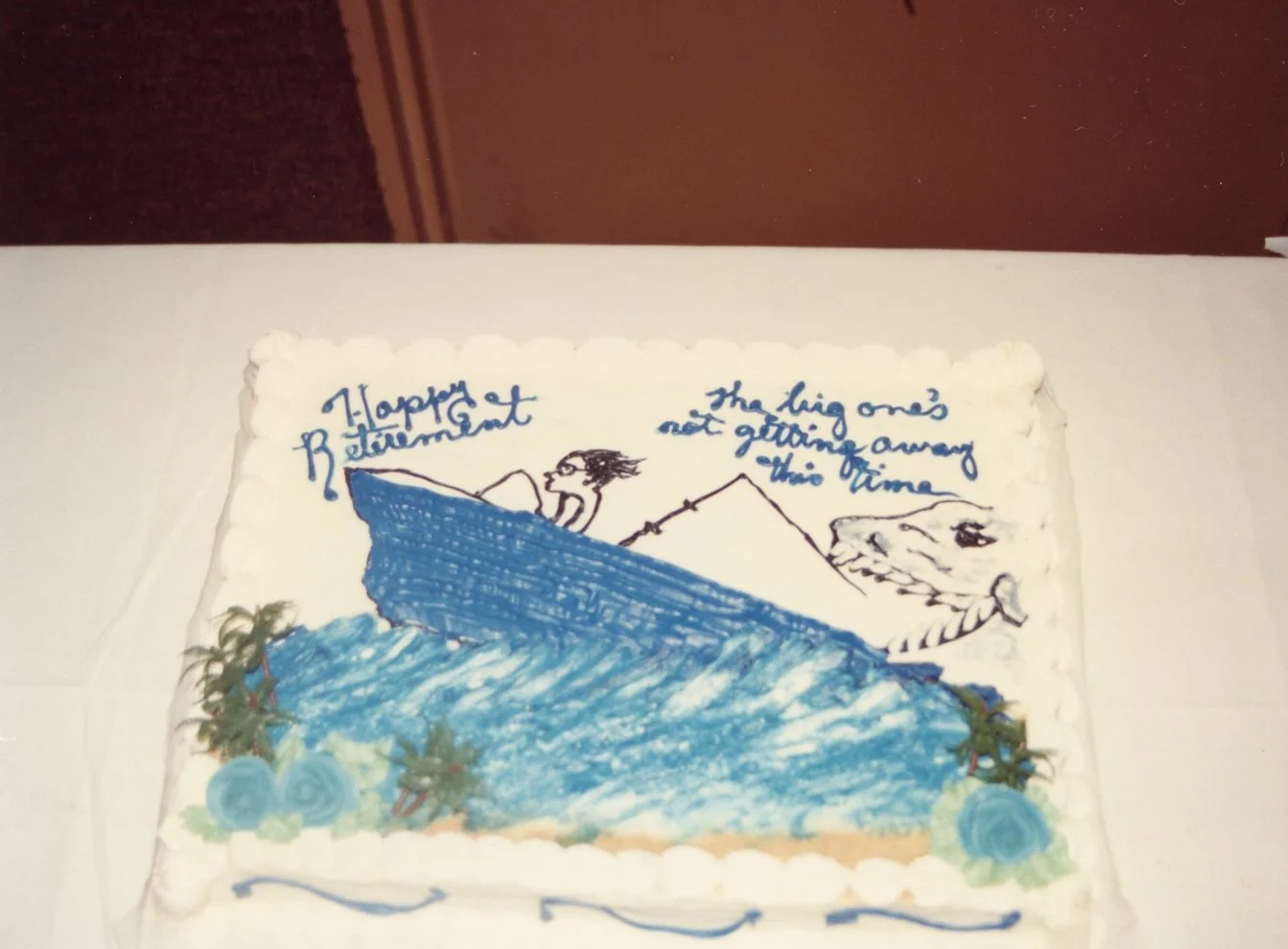 The big one's not getting away this time!