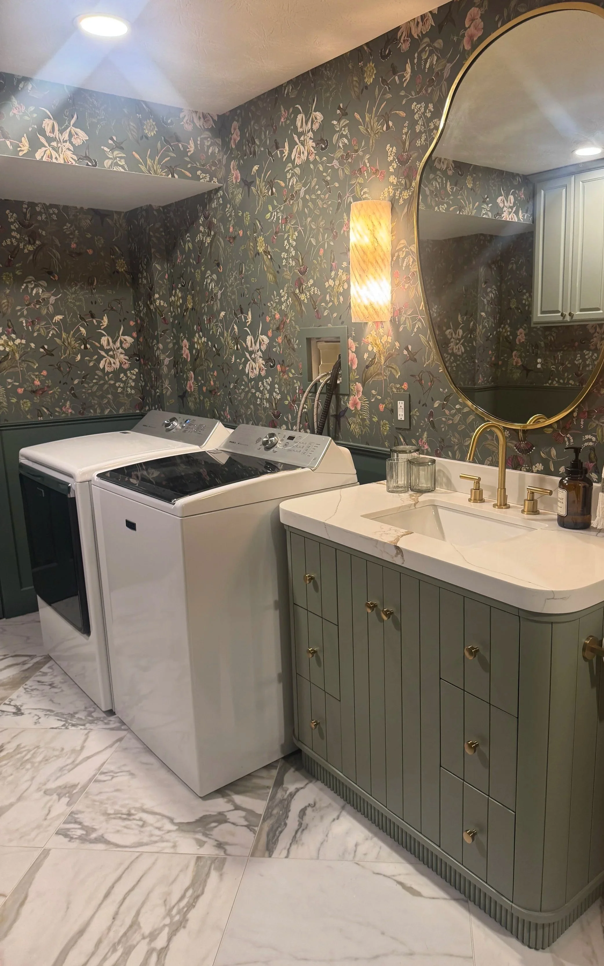 Basement Bathroom & Laundry Renovation