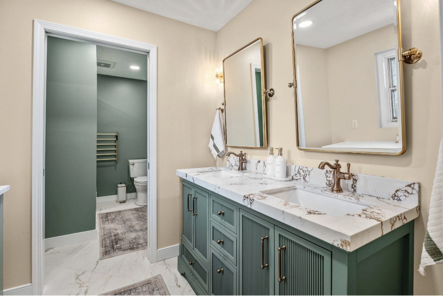 Hickory Basement Bath