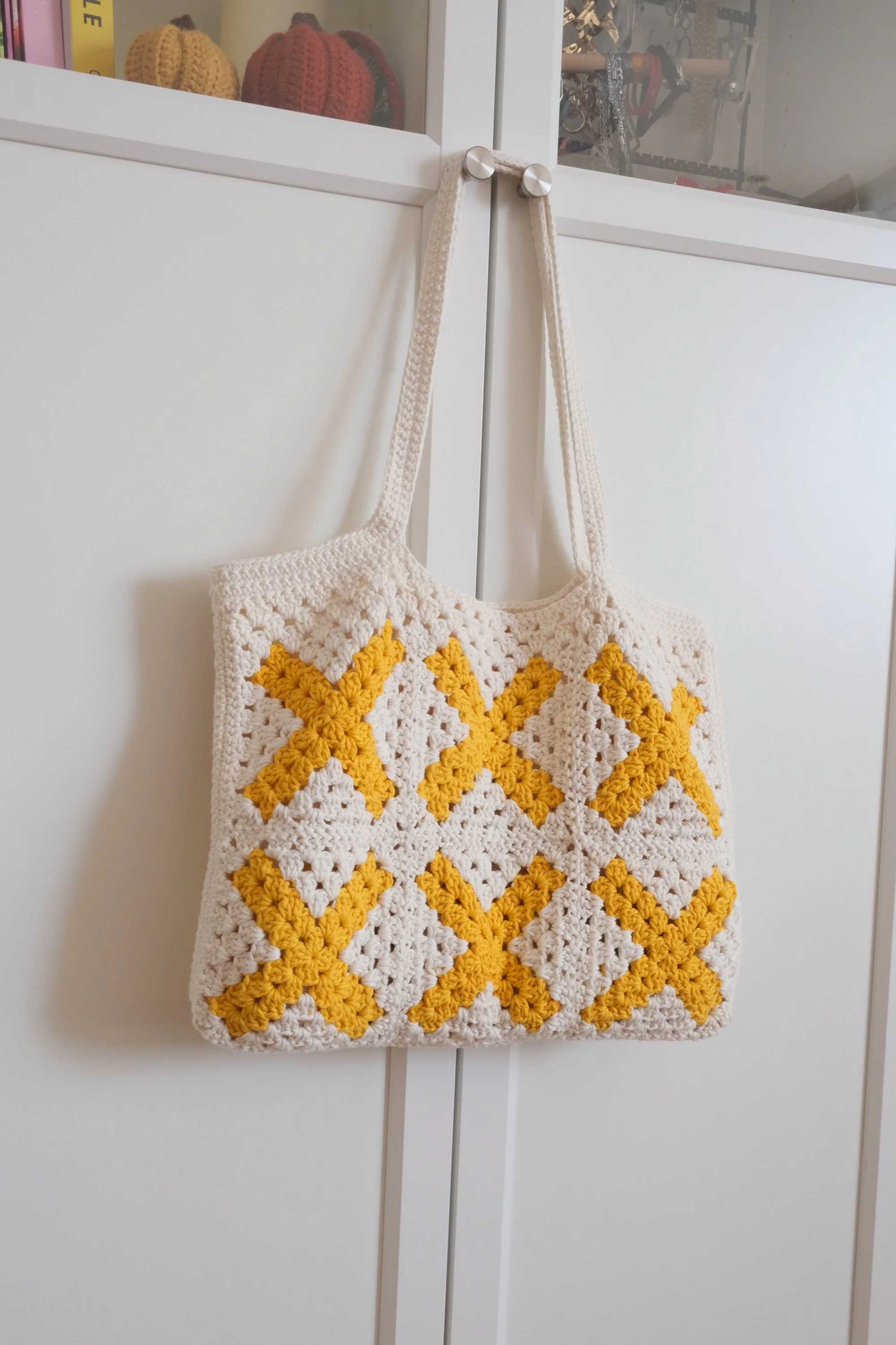 X Tote Bag Pattern (PDF + video)