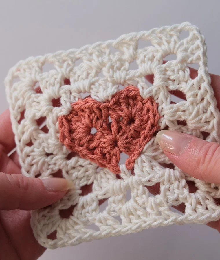Heart Granny Square Pattern (PDF)