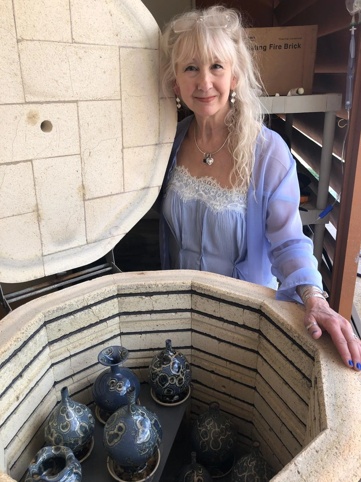 ceramic workshops reduction firing techniques crystalline glaze