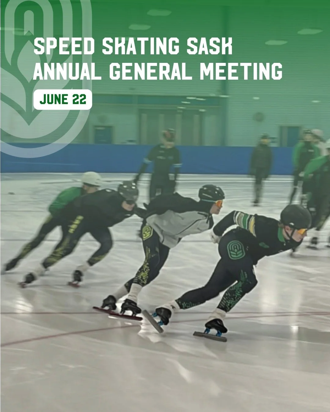 Join us for the virtual Speed Skating Sask Annual General Meeting!

📅 Monday, June 22
🕖 7:00 PM
💻 Microsoft Teams

Find the meeting link and additional AGM information here:
speedskatingsask.com/schedule/annual-general-meeting

We hope to see you 