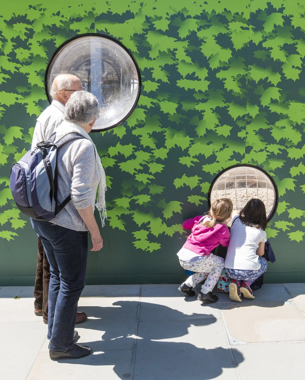 King's Cross interactive hoarding © 2026 John Sturrock
