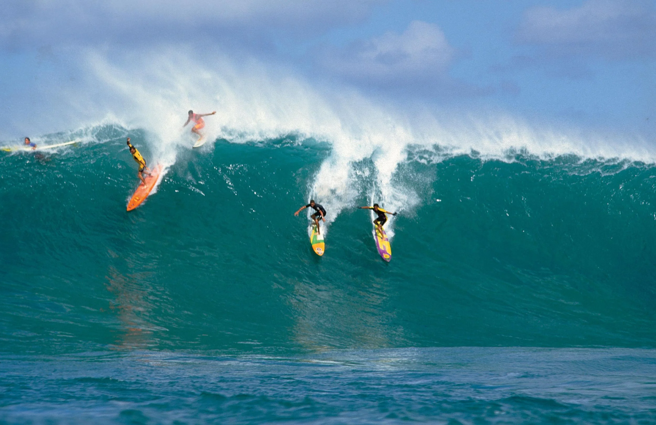 Mark Foo, Waimea Bay, Oahu, Hawaii