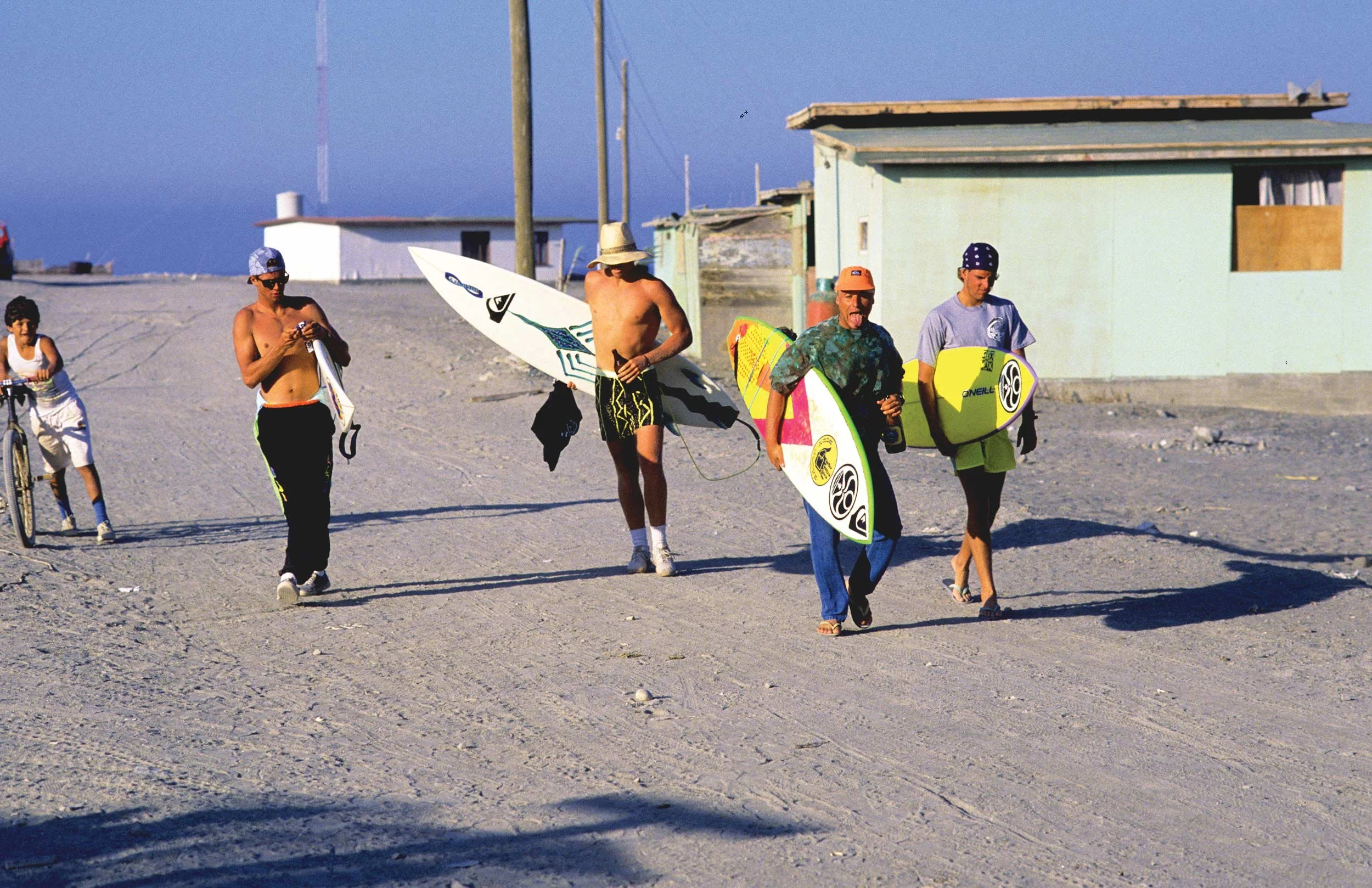 Tim Reardon, Eric Diamond, Noah Budroe and Bobby Lockhart, Isla Natividad