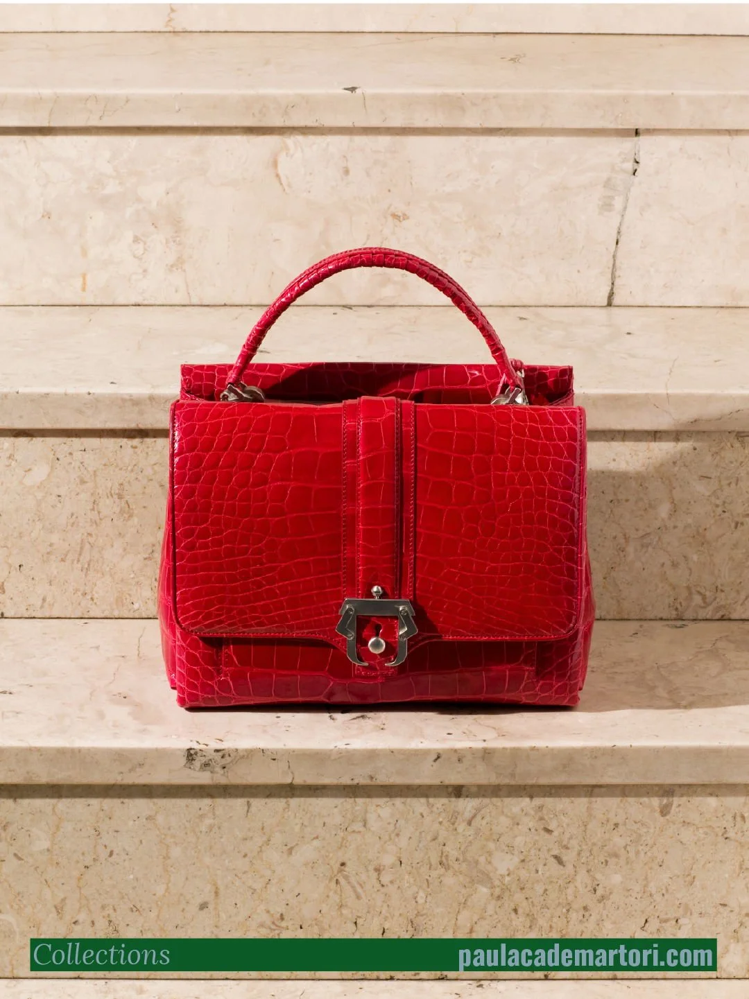 Designed in Milan. Crafted in Italy. Recognised worldwide.

Paula Cademartori's eponymous label launched in 2011 with a collection of handbags that celebrated exceptional craftsmanship, refined materials and fearless colour combinations.

At the hear