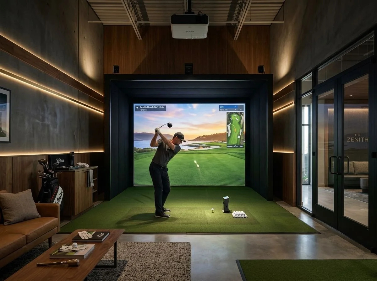 The Professional Golf Simulator & Sports Suite