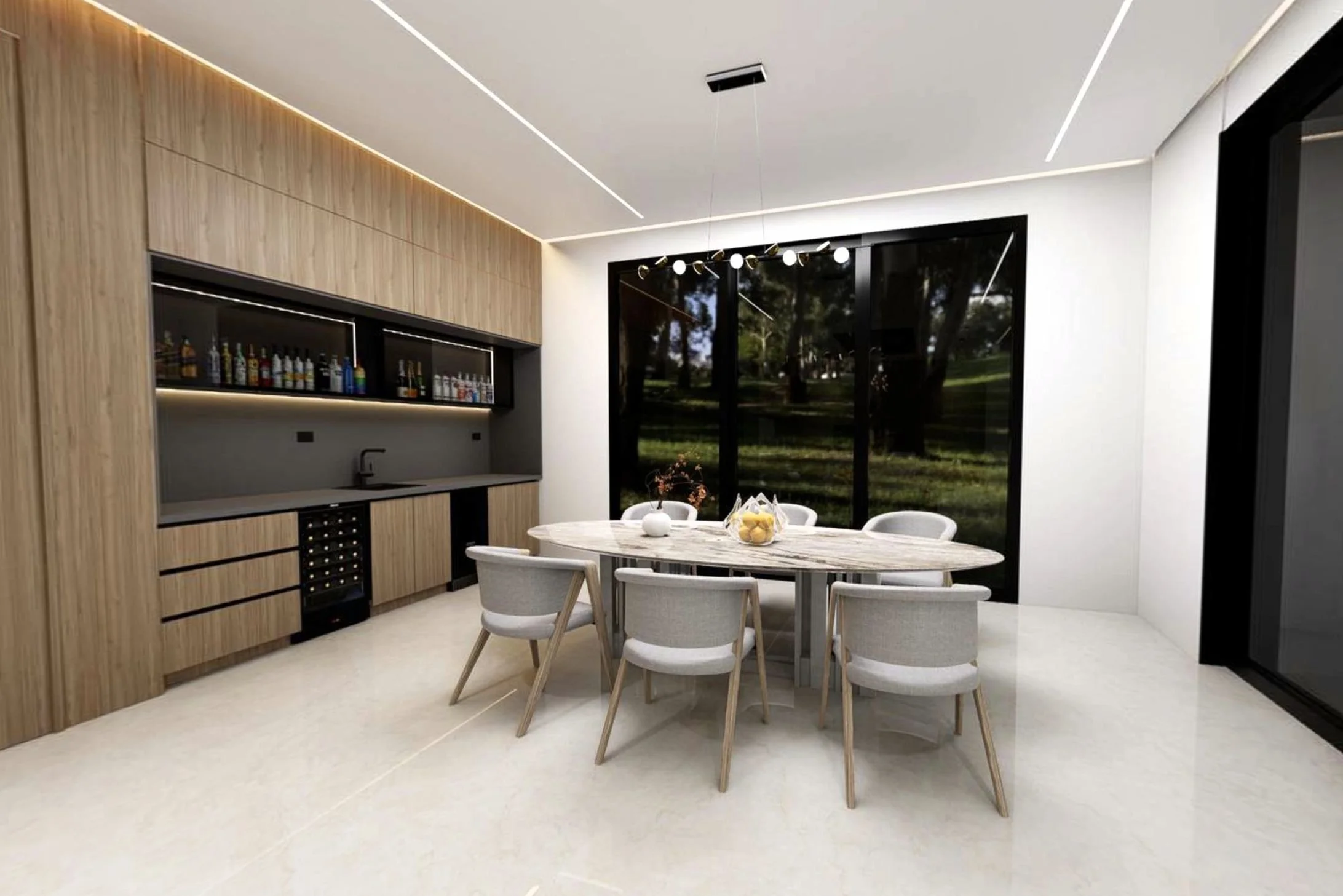 Dining With Butler's Pantry