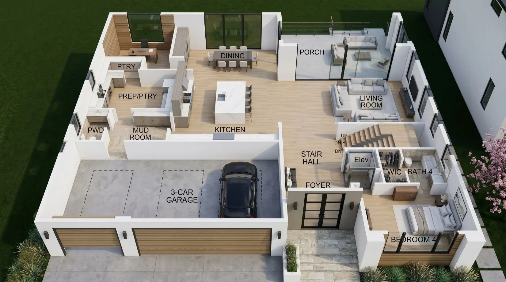 Main Entertainment Pavilion Layout