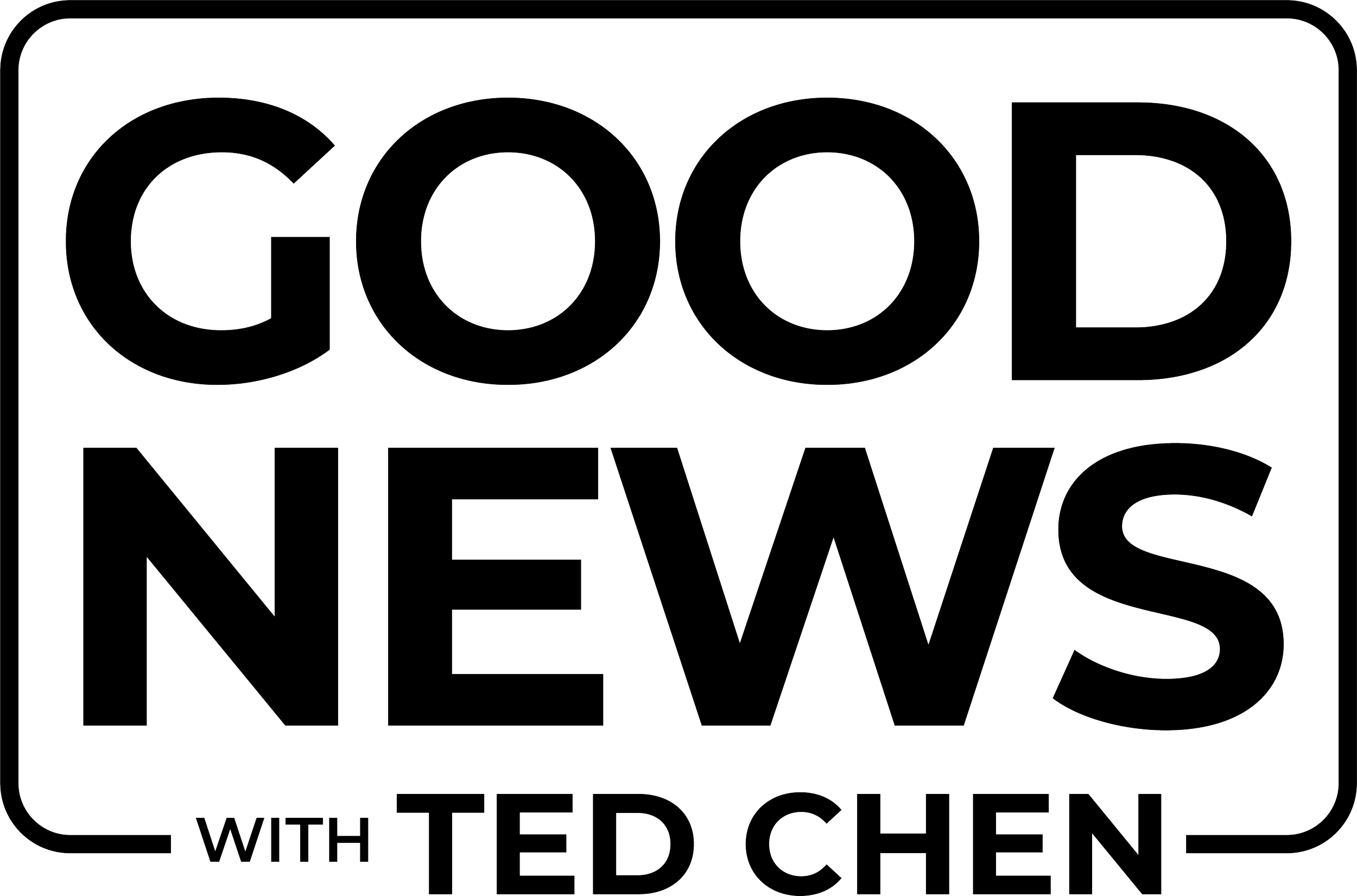 Good News with Ted Chen Logo.