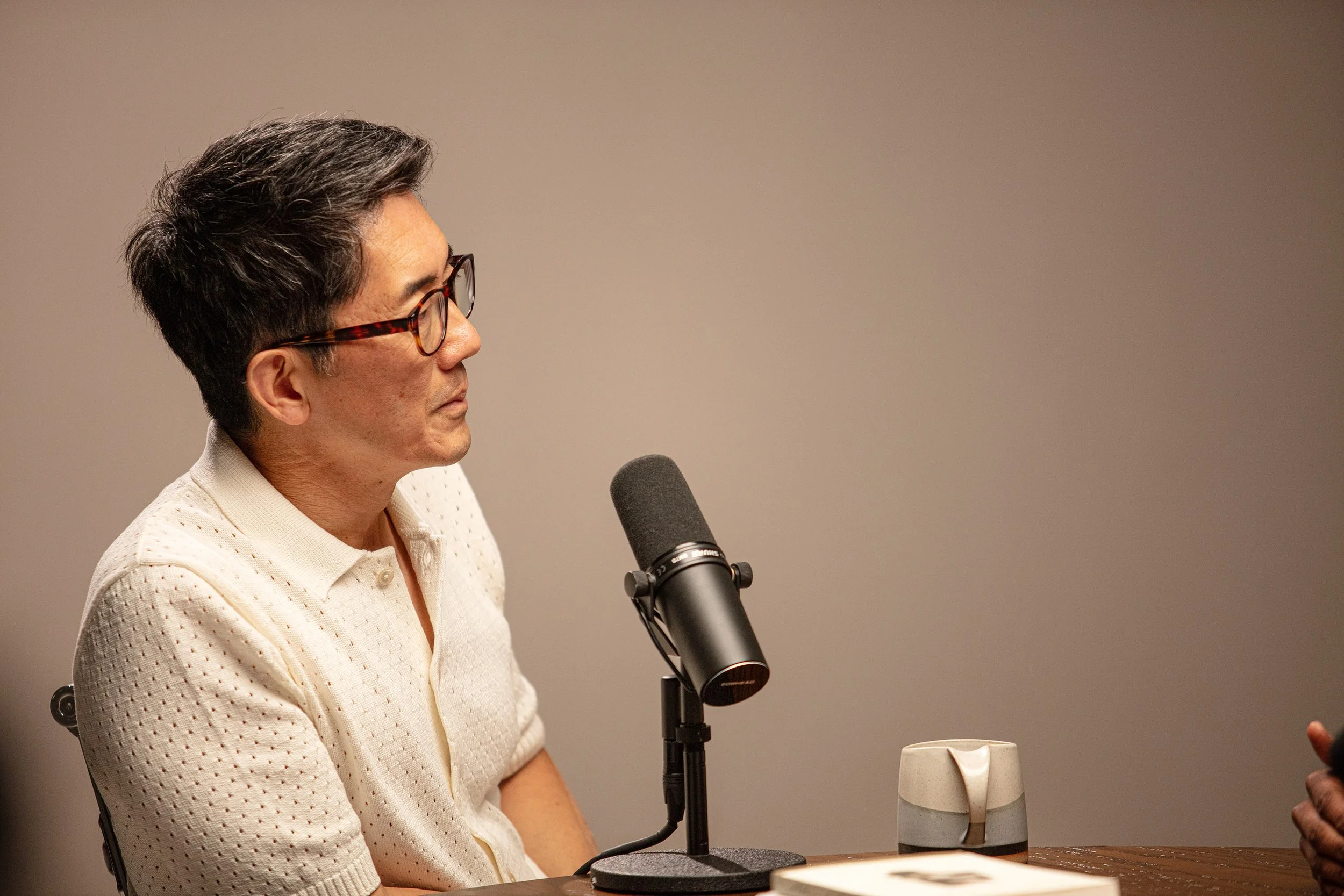 Ted Chen on an interview.