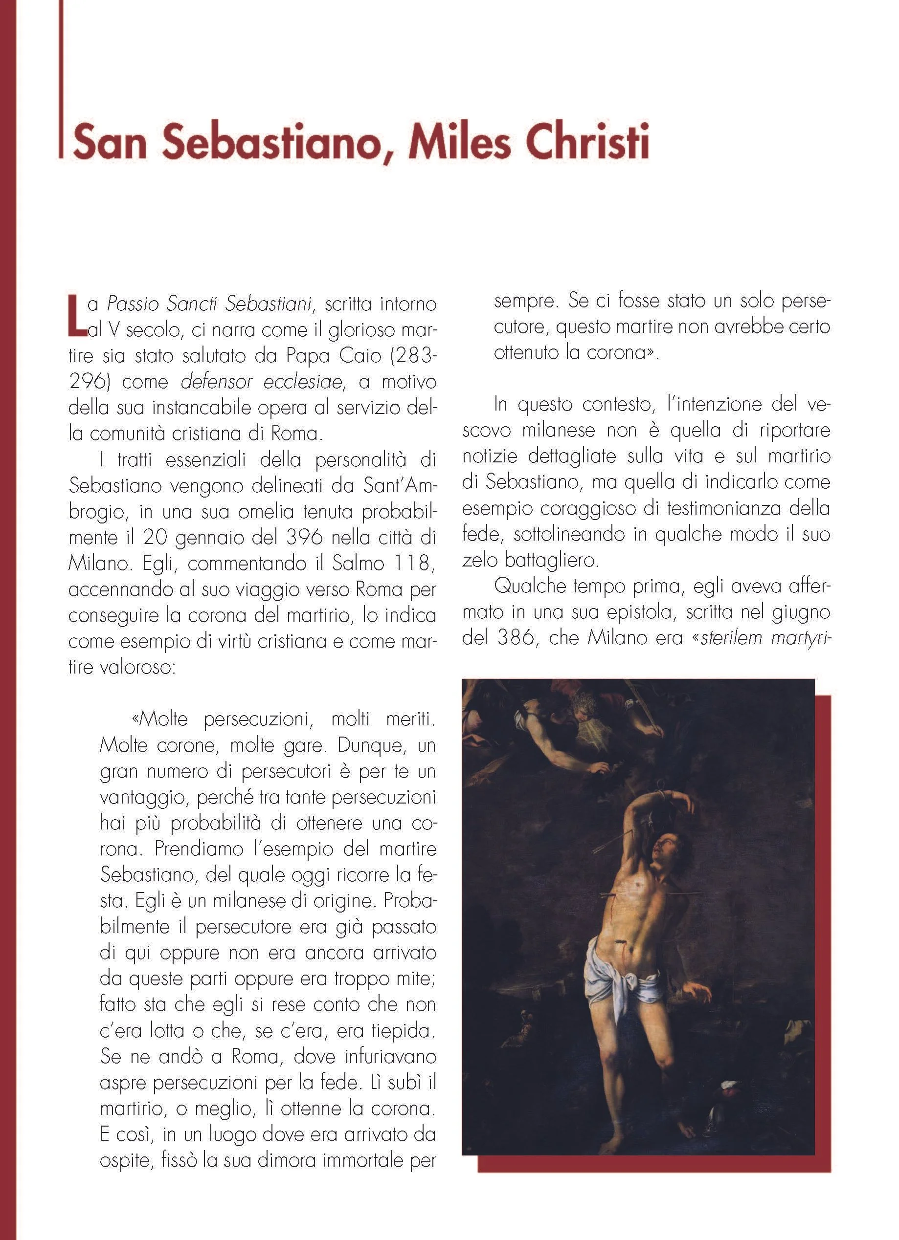Vincenzo Serra, San Sebastiano, Miles Christi_Pagina_2.jpg