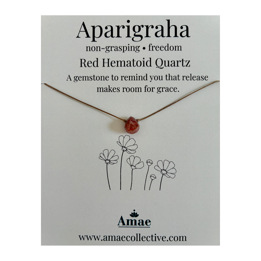 Aparigraha — Non-Grasping~ Red Hematoid