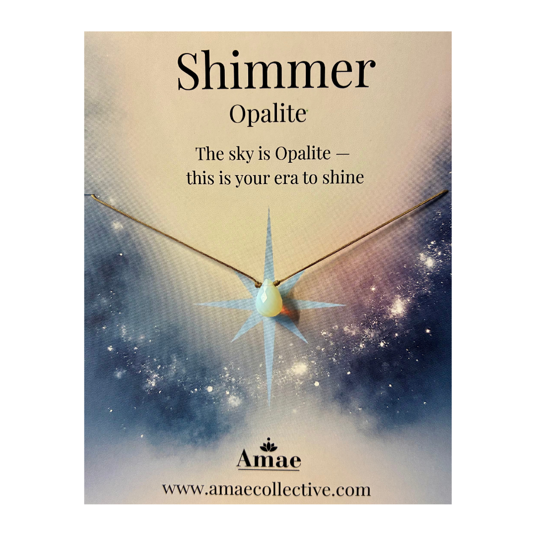 ✨ Shimmer Necklace — Your Era to Shine