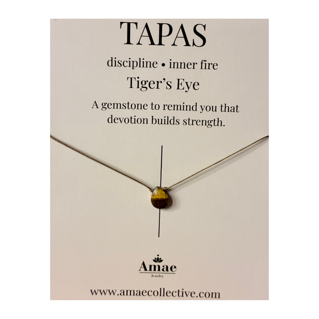 Tapas ~ Discipline ~ Tiger's Eye