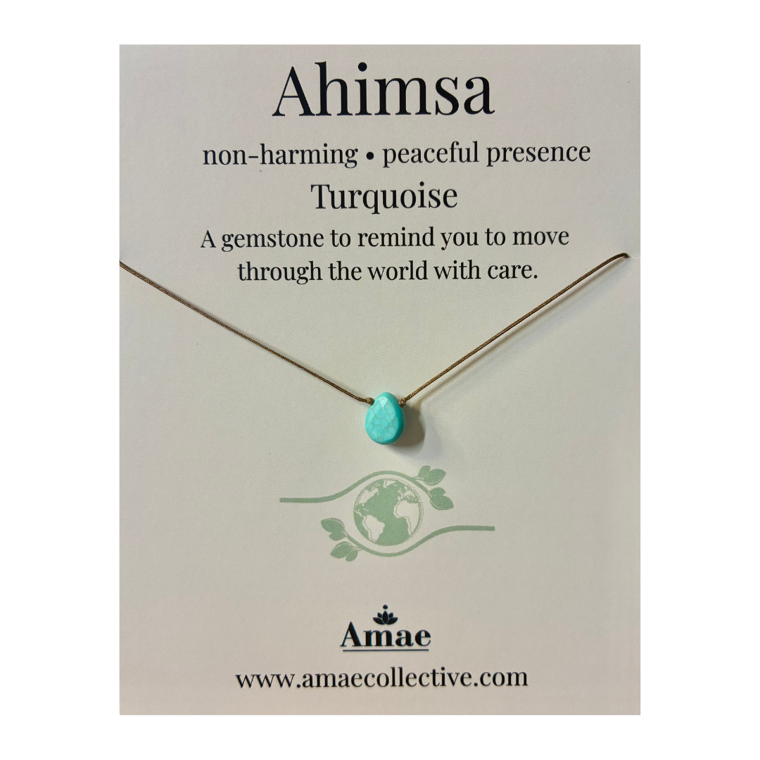 Ahimsa~ Turquoise
