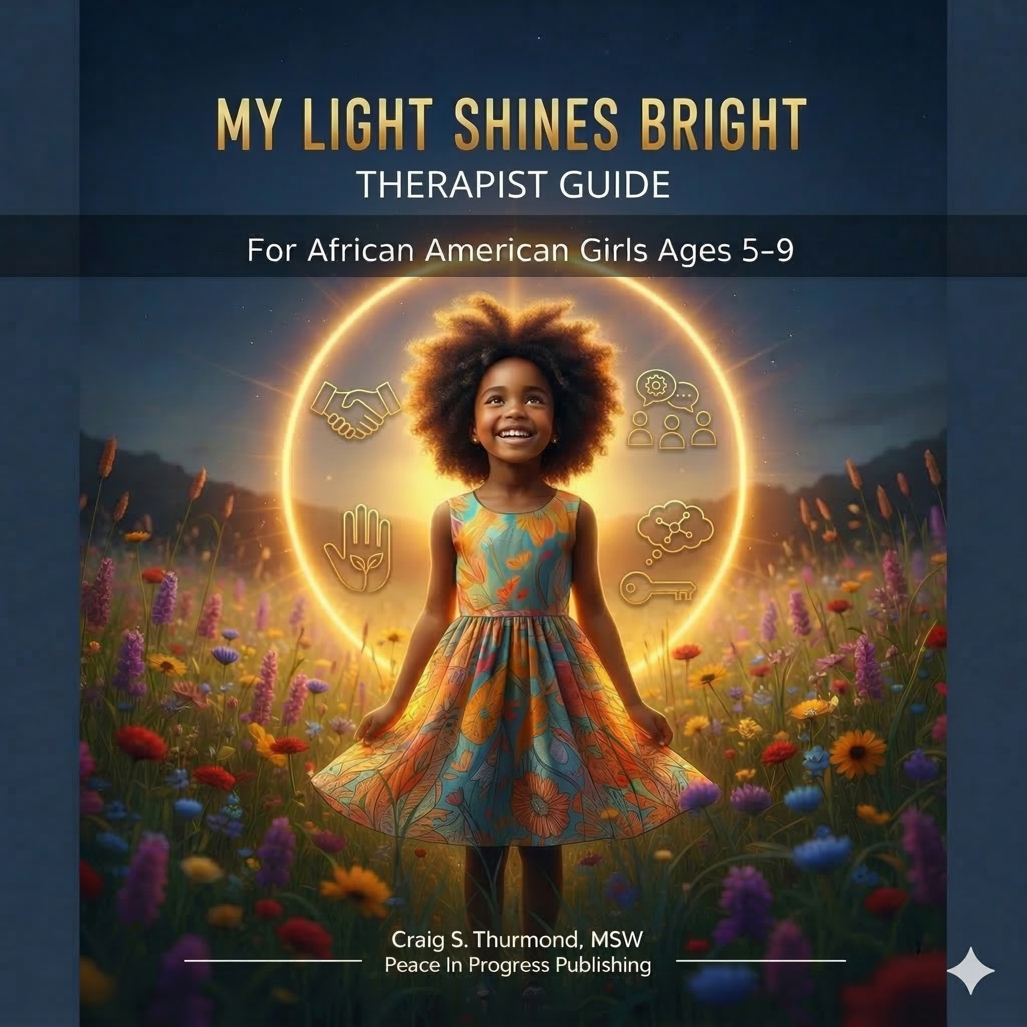 My Light Shines Bright - Therapist guide for African American girls ages 5 - 9
