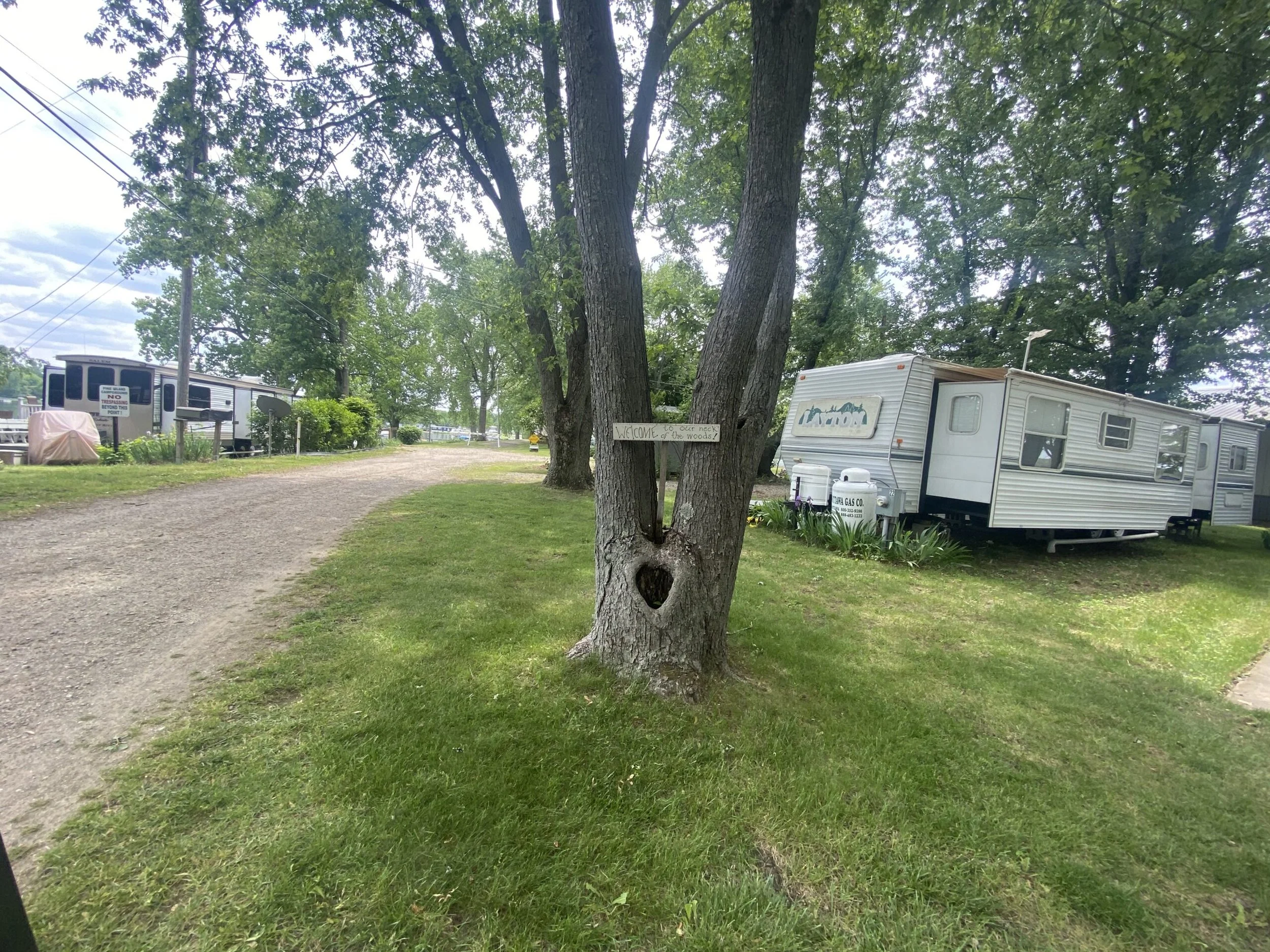 Driveway though sites at Pine Island Kinderhook.jpg