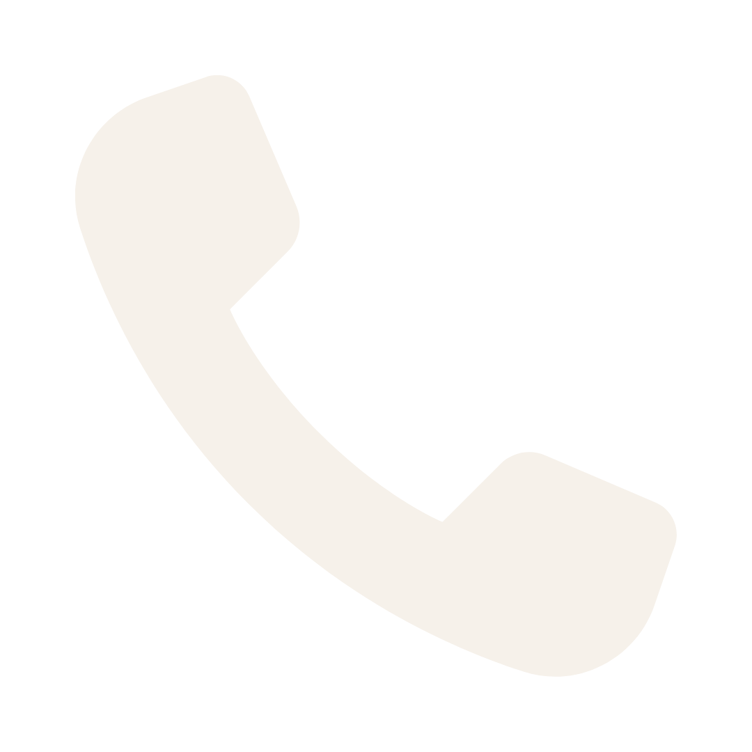 Icon of a telephone receiver in white on a black background.