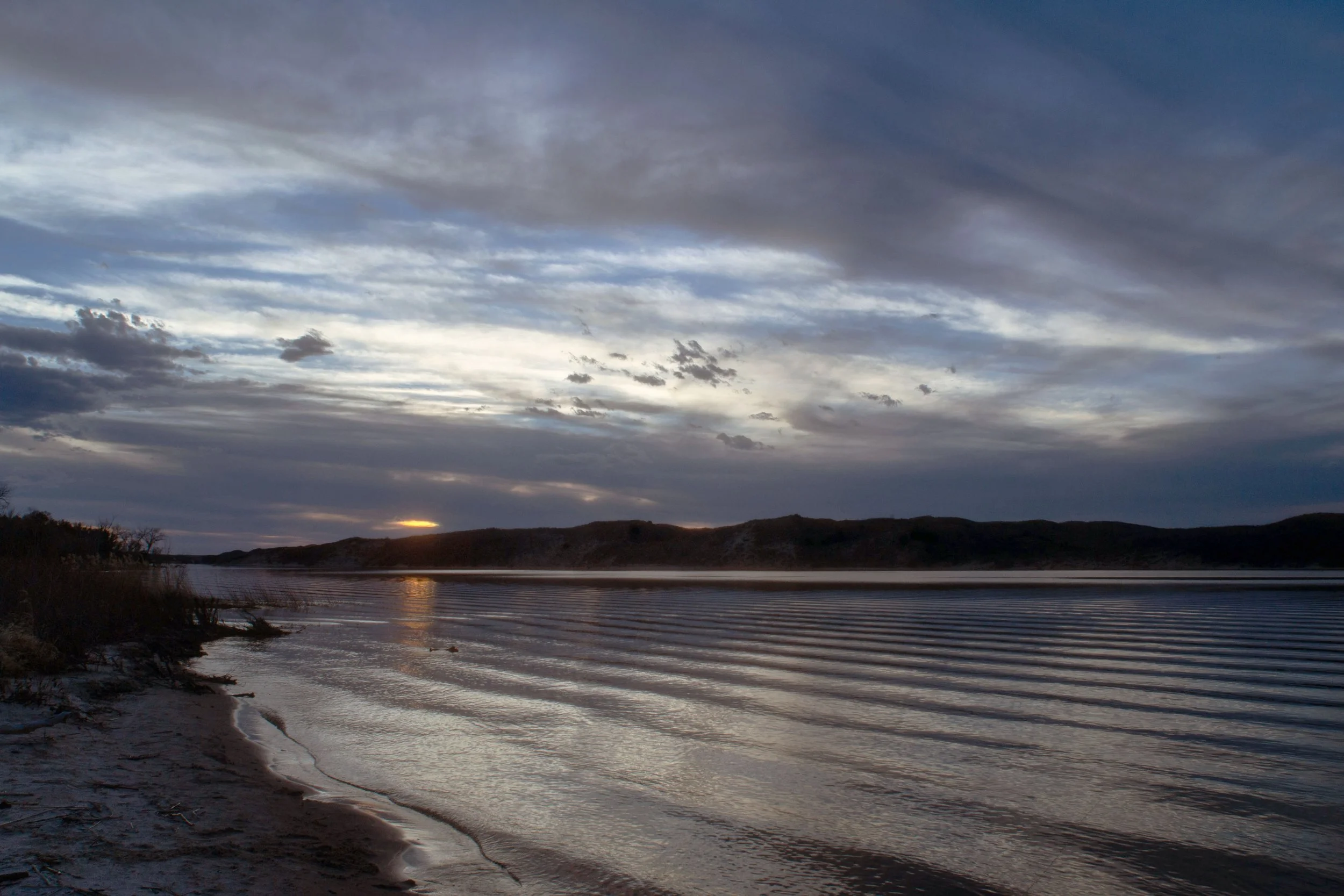 Sunset At Merritt Reservoir