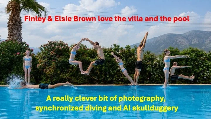 Clever Finley and Elsie sent me a thankyou photo