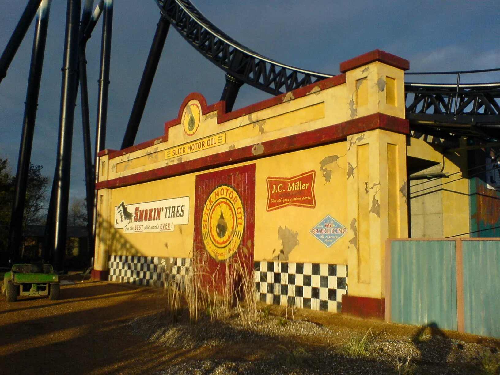 Stealth Roller coaster Winch house
