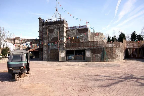 Wild Asia Roller coaster main building