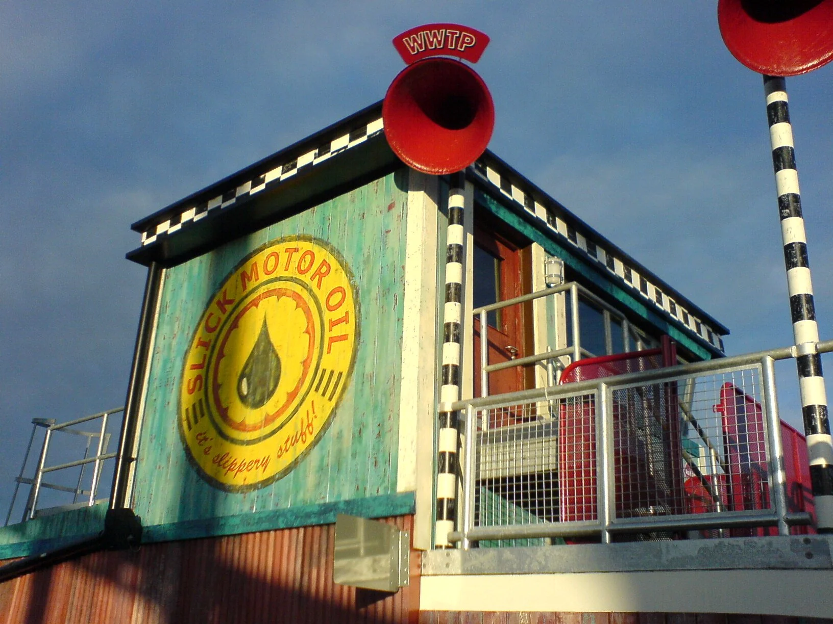 Stealth Roller coaster at station platform