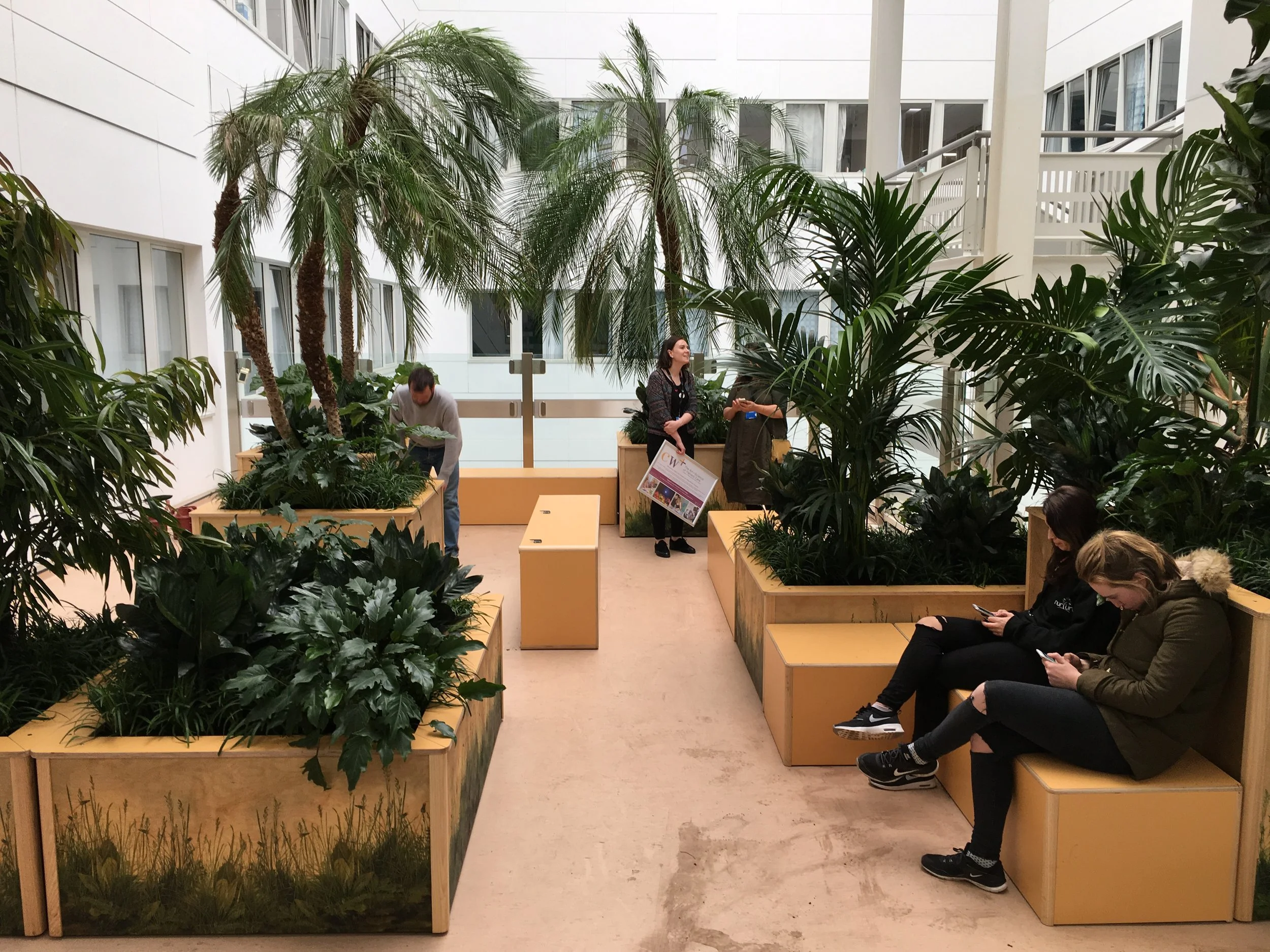 Chelsea Hospital seating area