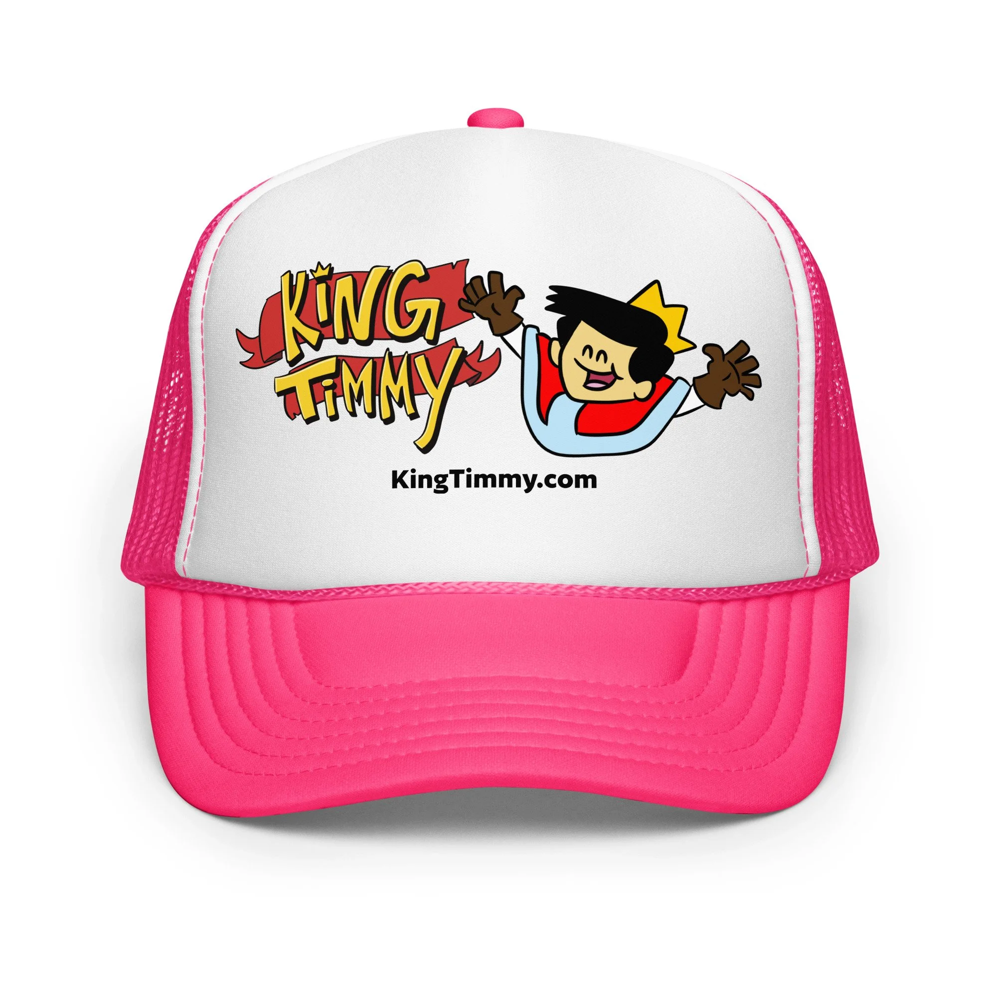 King Timmy Cheer foam trucker hat